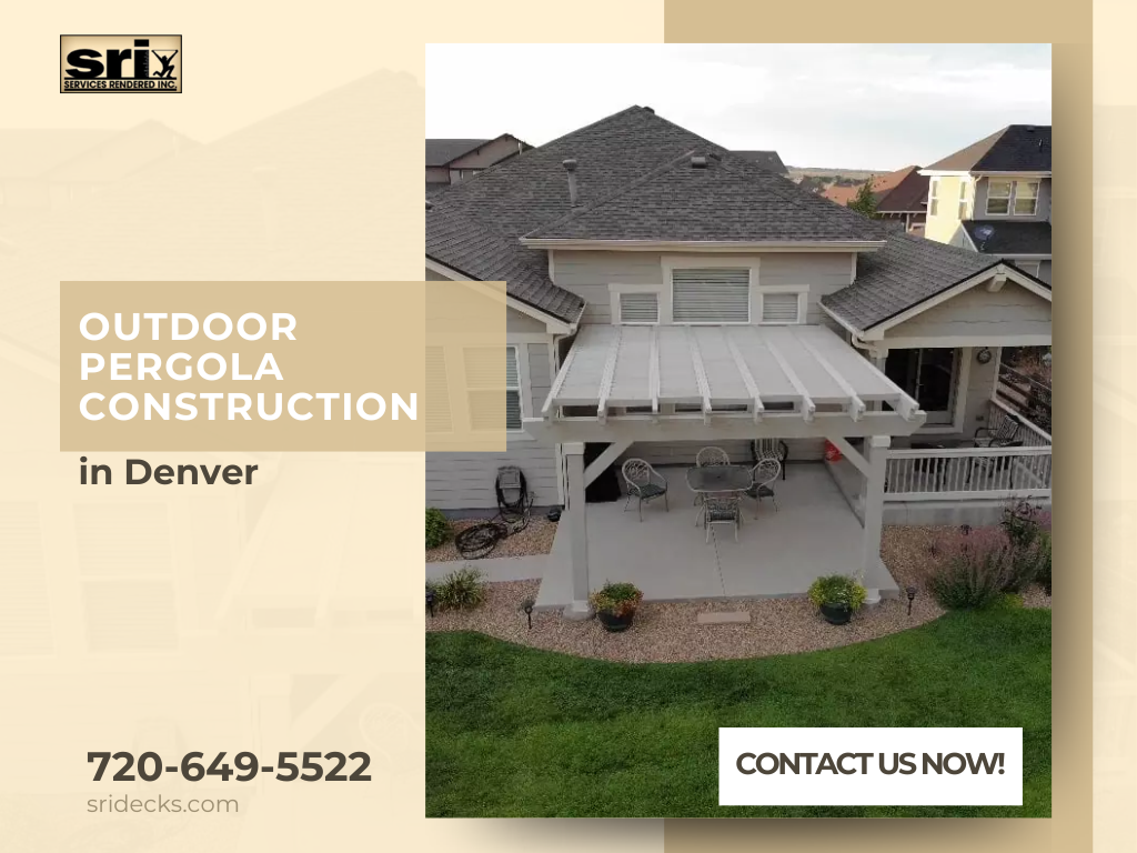 outdoor pergola construction Denver