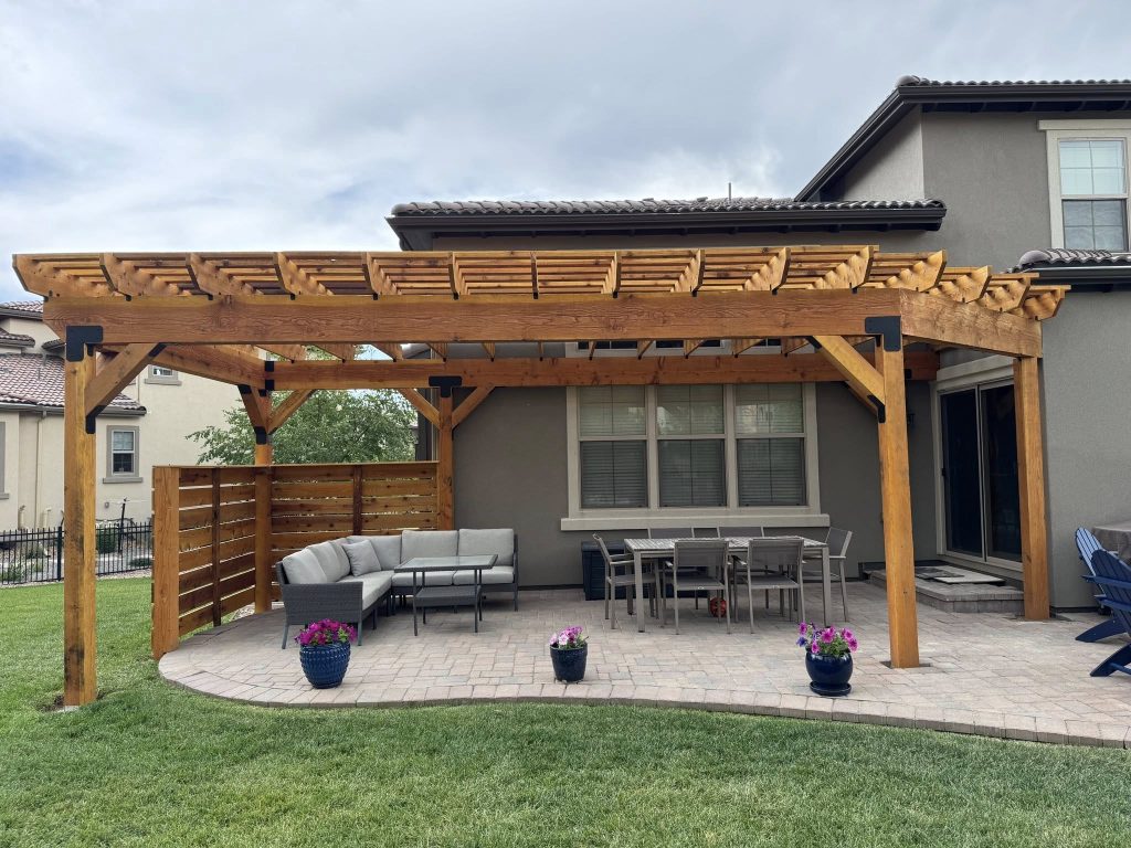 pergola construction in Denver