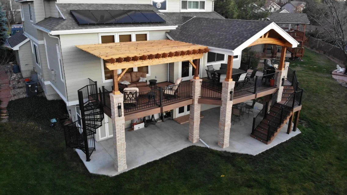 pergola construction in Arvada