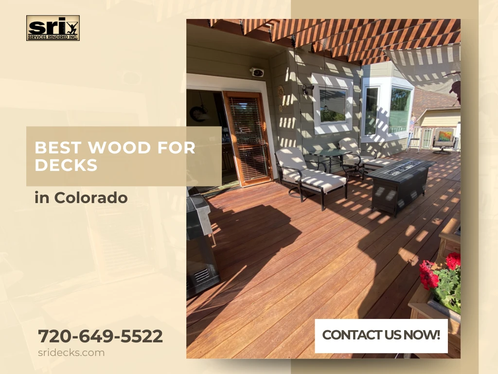 best wood for decks in Colorado