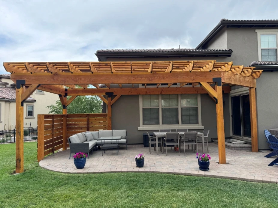 pergola installation in Wheat Ridge