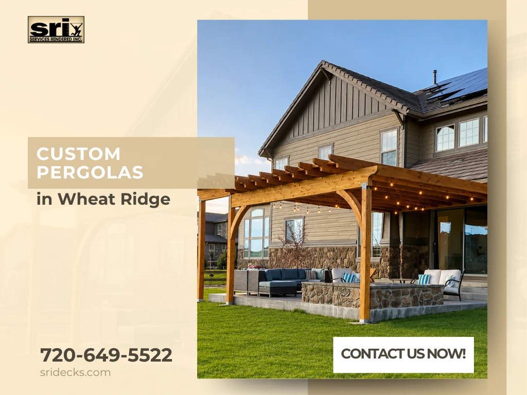 custom pergolas in Wheat Ridge