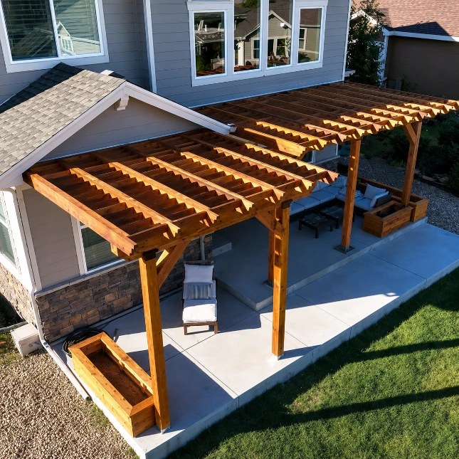 pergolas in Wheat Ridge
