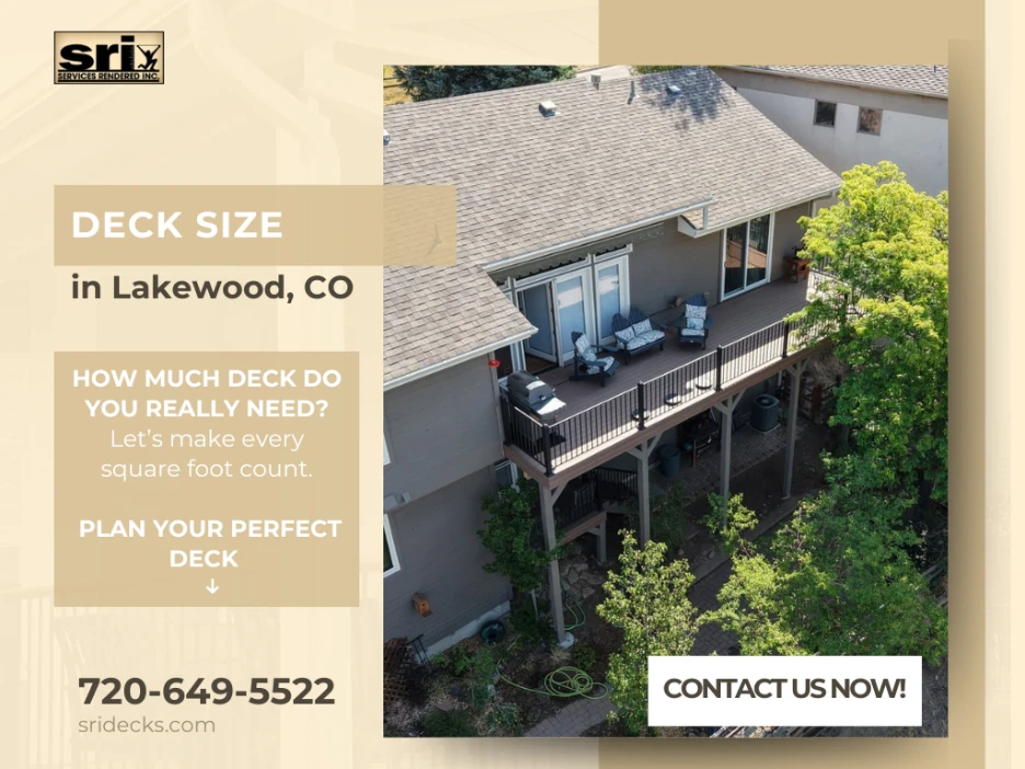 deck sizes in Lakewood