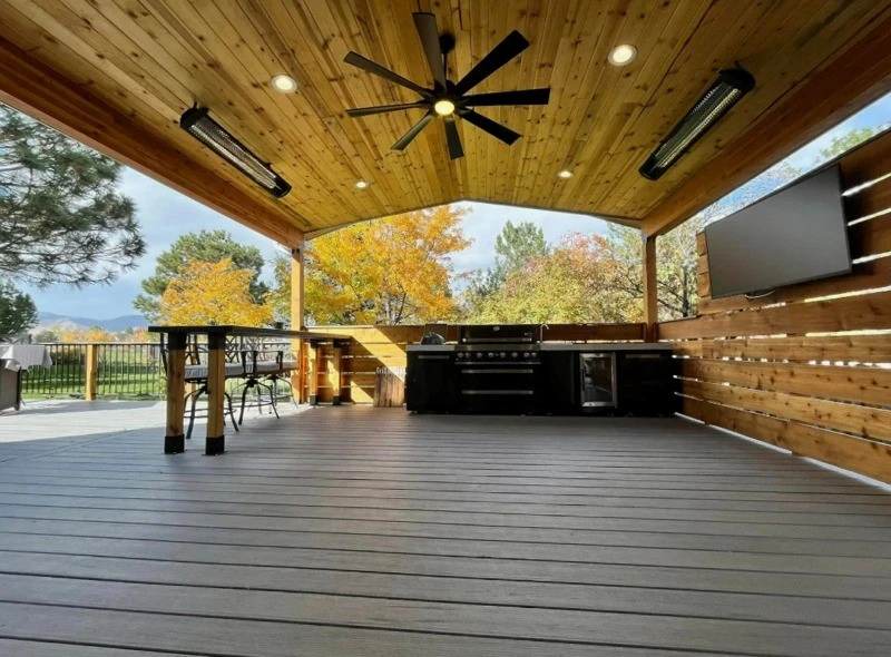 patio cover installation in Lakewood